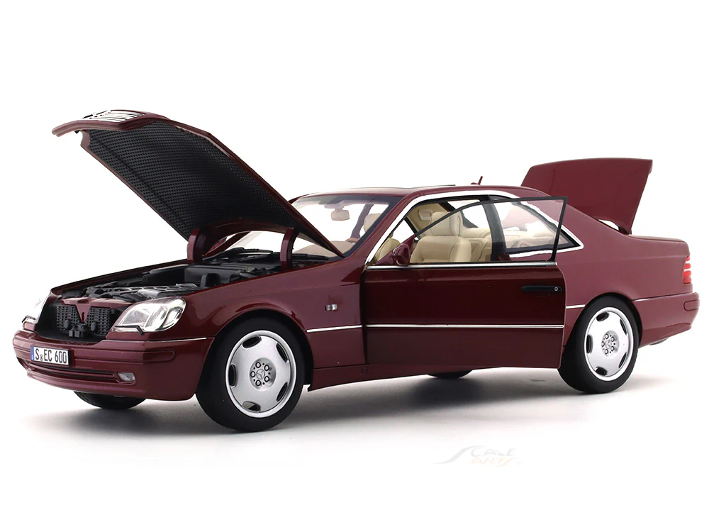 1994 Mercedes-Benz CL Class CL600 1:18 Norev diecast scale model - Image 7