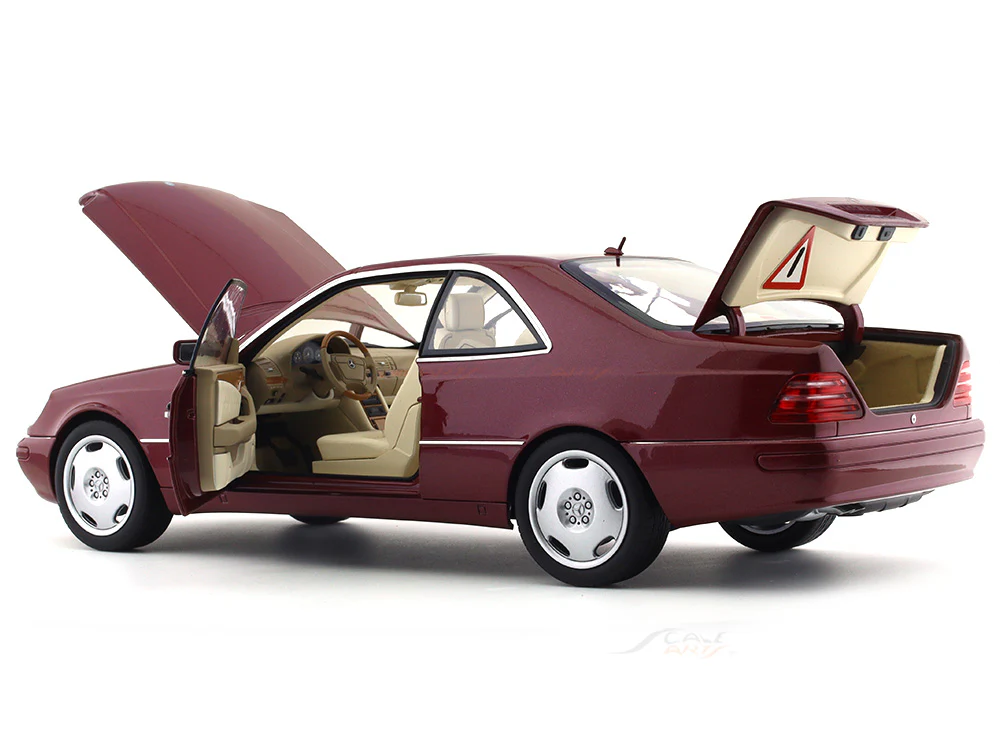 1994 Mercedes-Benz CL Class CL600 1:18 Norev diecast scale model - Image 9