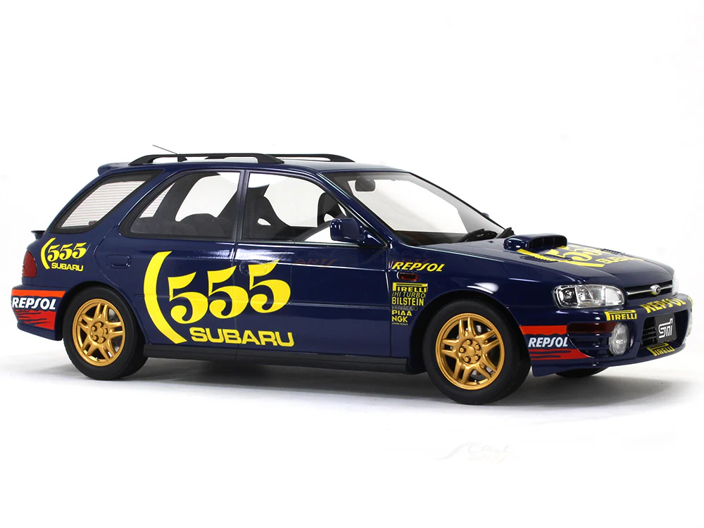 1994 Subaru Impreza Wrx GF8 Repsol 555 Sport Wagon 1:18 EngUp Scale Model Car - Image 6