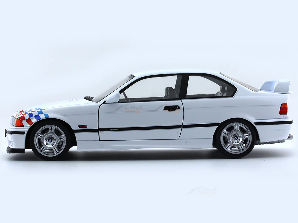1995 BMW M3 E36 Coupe Lightweight 1:18 Solido diecast Scale Model collectible - Image 2