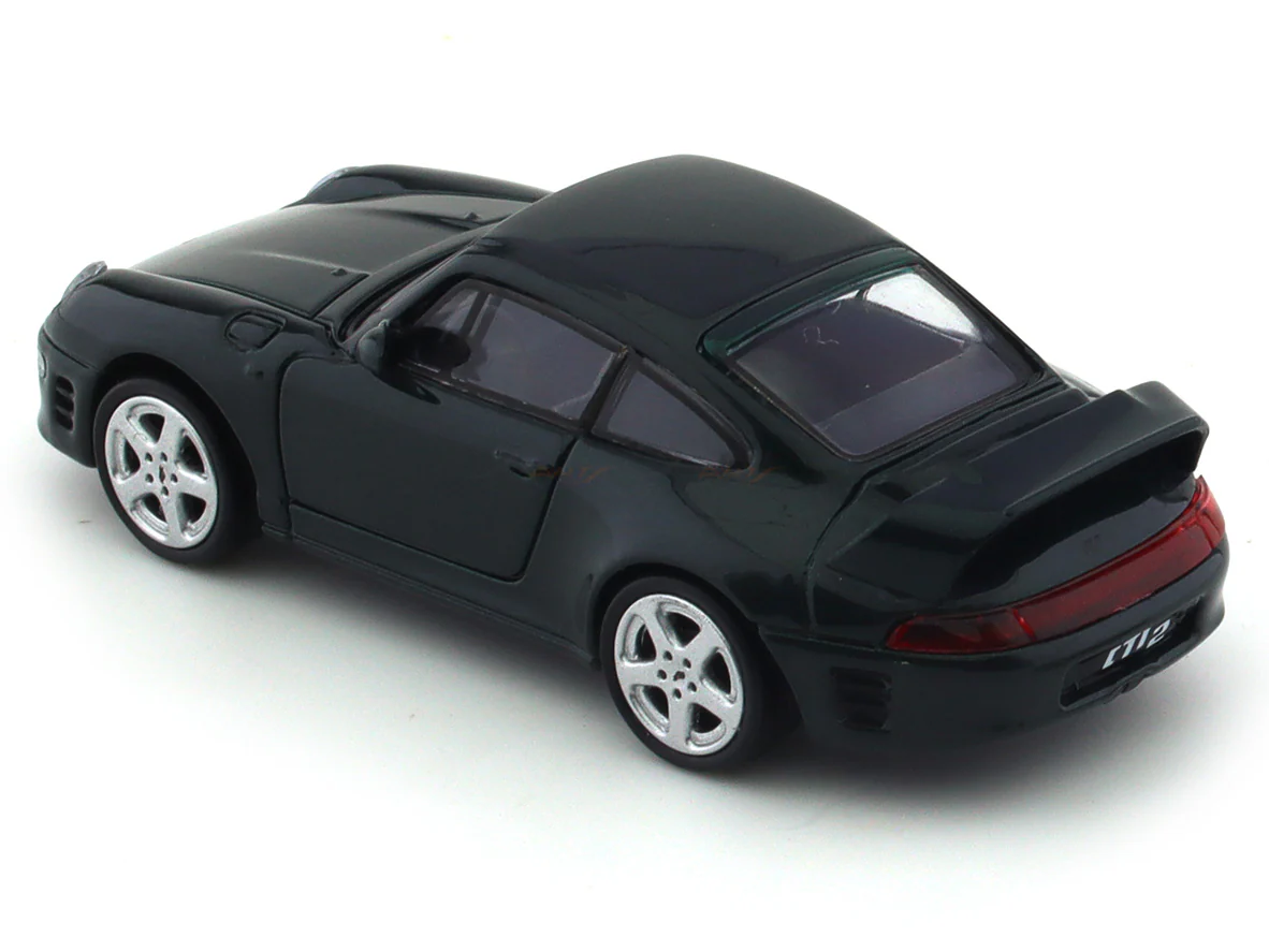 1995 Porsche RUF CTR2 Forest Green 1:64 Para64 diecast scale model car - Image 8