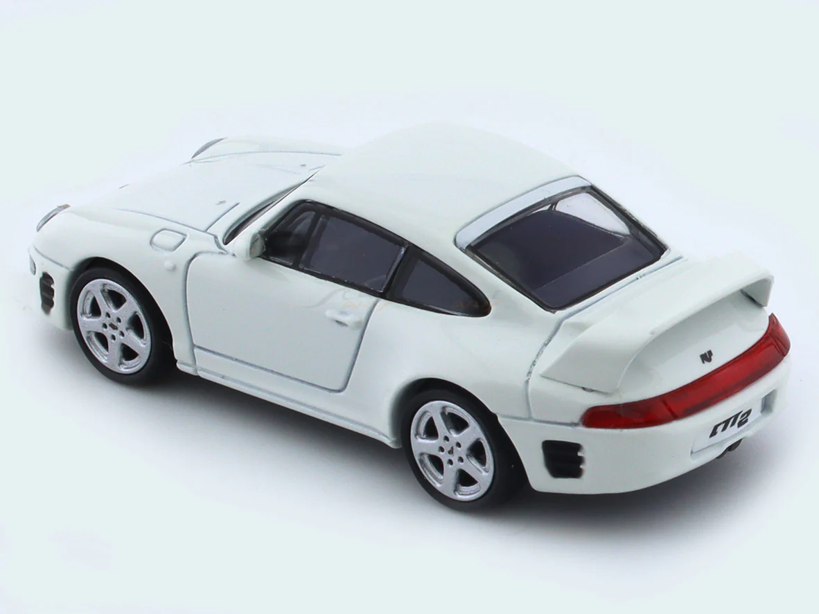 1995 Porsche RUF CTR2 Grand Prix White 1:64 Para64 diecast scale model car - Image 8