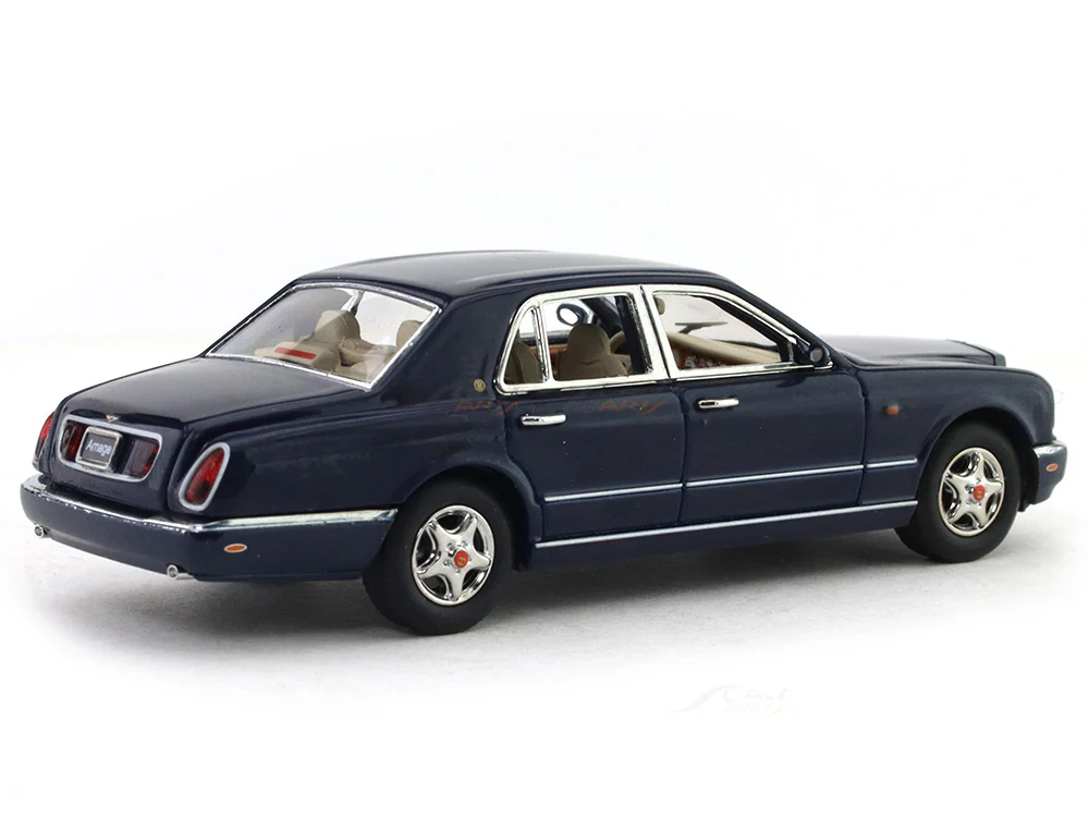1998 Bentley Arnage blue 1:64 GFCC diecast scale miniature car - Image 4