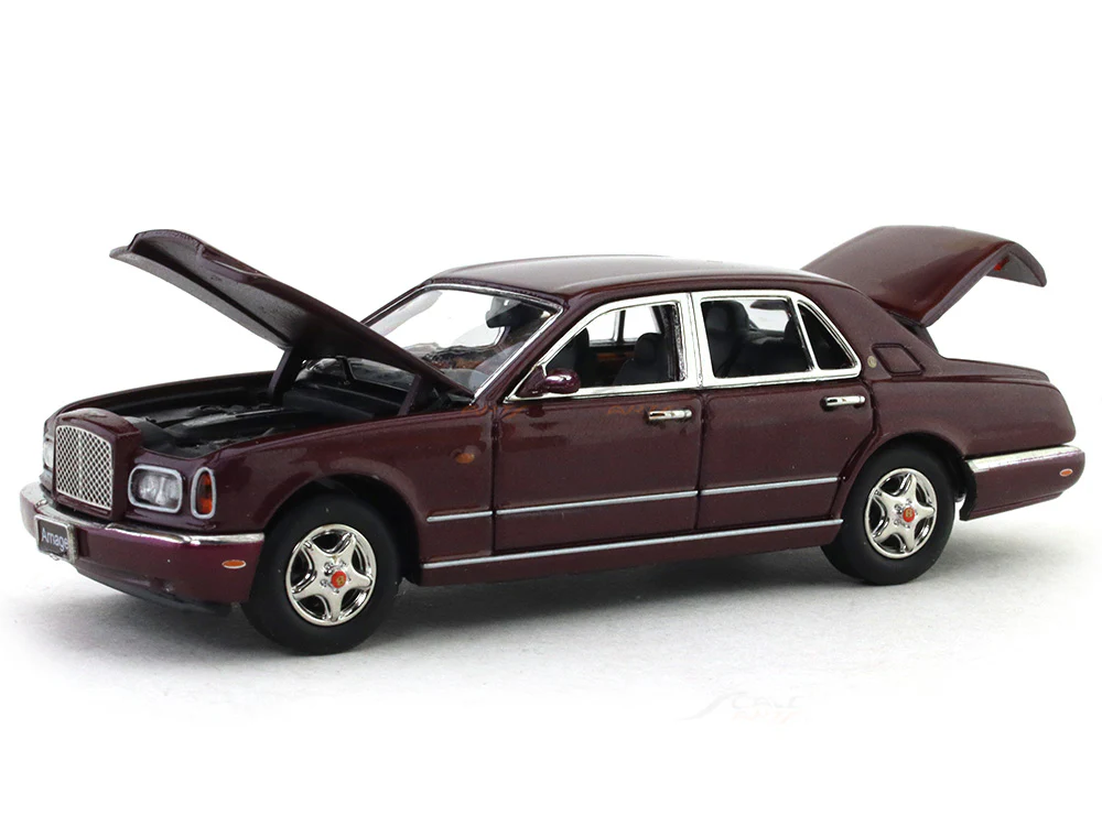 1998 Bentley Arnage maroon 1:64 GFCC diecast scale miniature car - Image 7