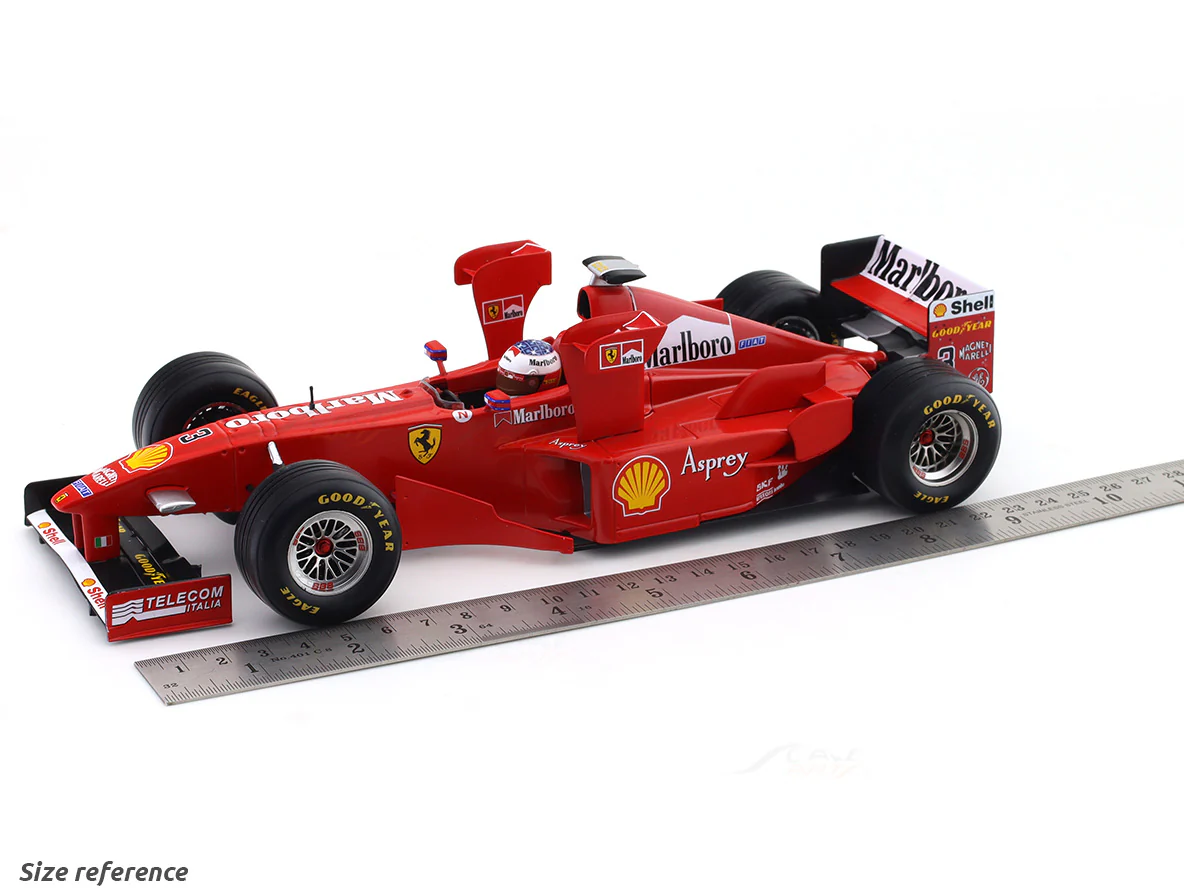 1998 Ferrari F300 Tower Wings Michael Schumacher 1:18 Werk83 diecast scale model car collectible - Image 9
