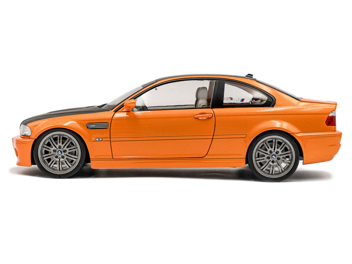 2000 BMW M3 E46 Coupe Solido Works 1:18 Solido Licensed Diecast Scale Model Car Collectible - Image 2