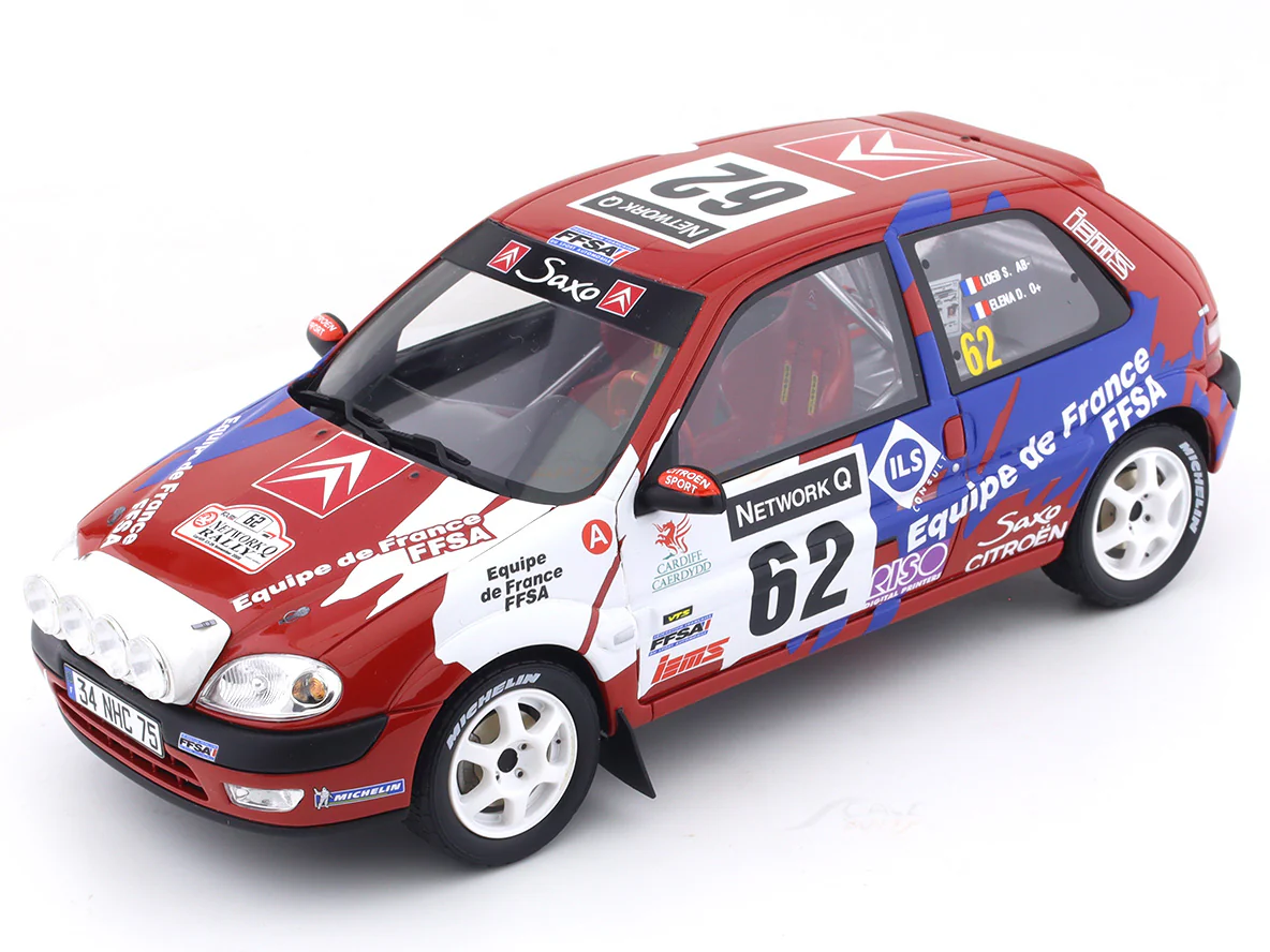 2000 Citroen SAXO VTS #62 1:18 Ottomobile resin scale model car collectible - Image 7