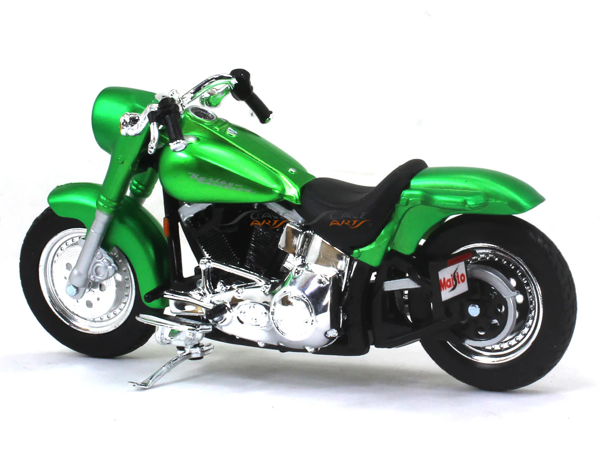 2000 Harley-Davidson FLSTF Street Stalker 1:18 Maisto diecast scale model bike - Image 3