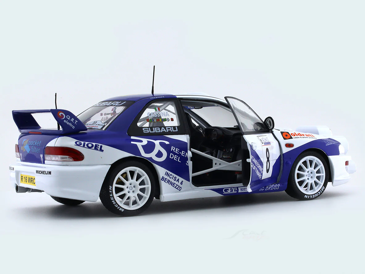 2000 Subaru Impreza S5 Night Version 1:18 Solido diecast scale model car collectible - Image 10