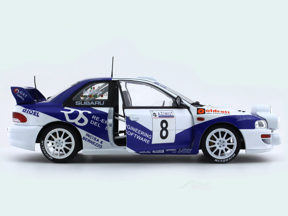 2000 Subaru Impreza S5 Night Version 1:18 Solido diecast scale model car collectible - Image 11