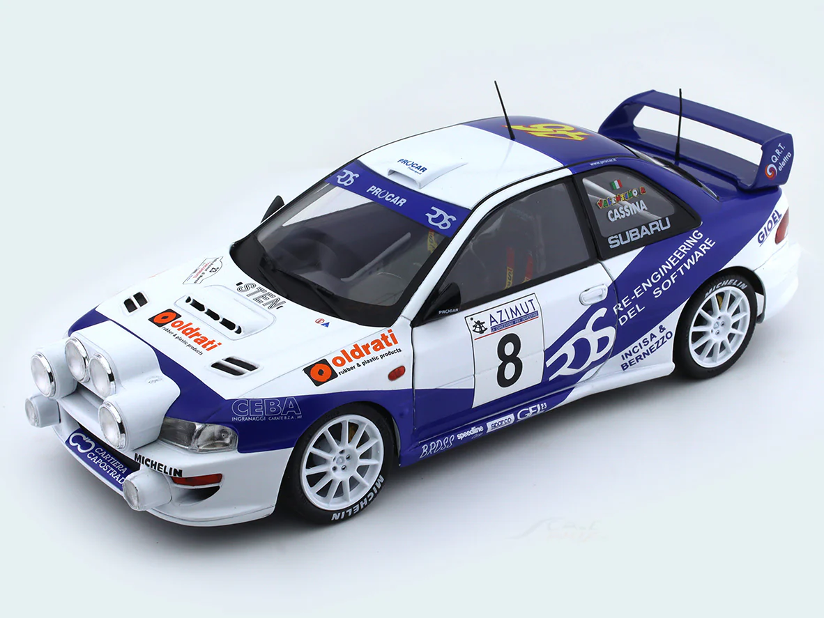 2000 Subaru Impreza S5 Night Version 1:18 Solido diecast scale model car collectible - Image 13