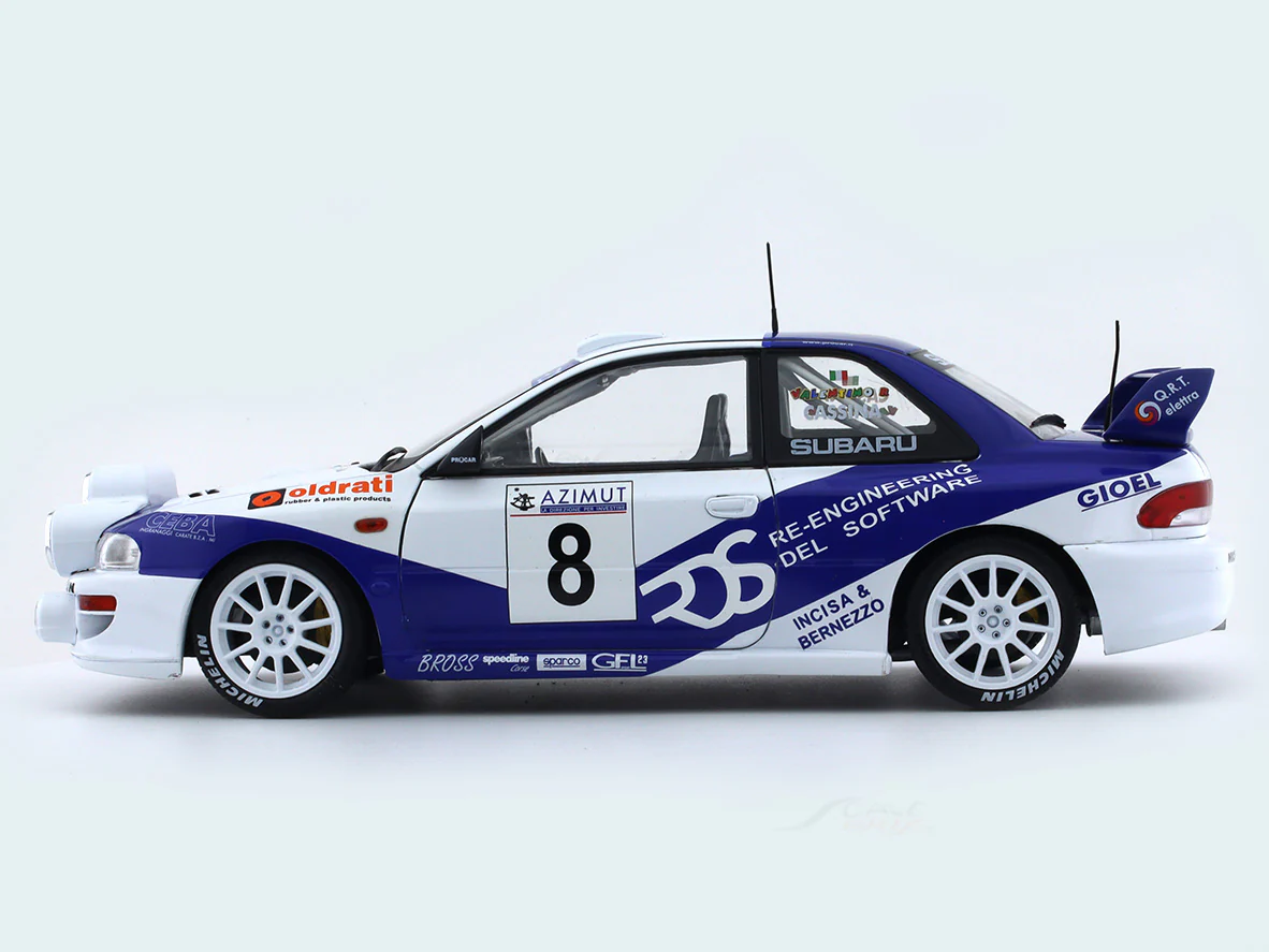 2000 Subaru Impreza S5 Night Version 1:18 Solido diecast scale model car collectible - Image 2