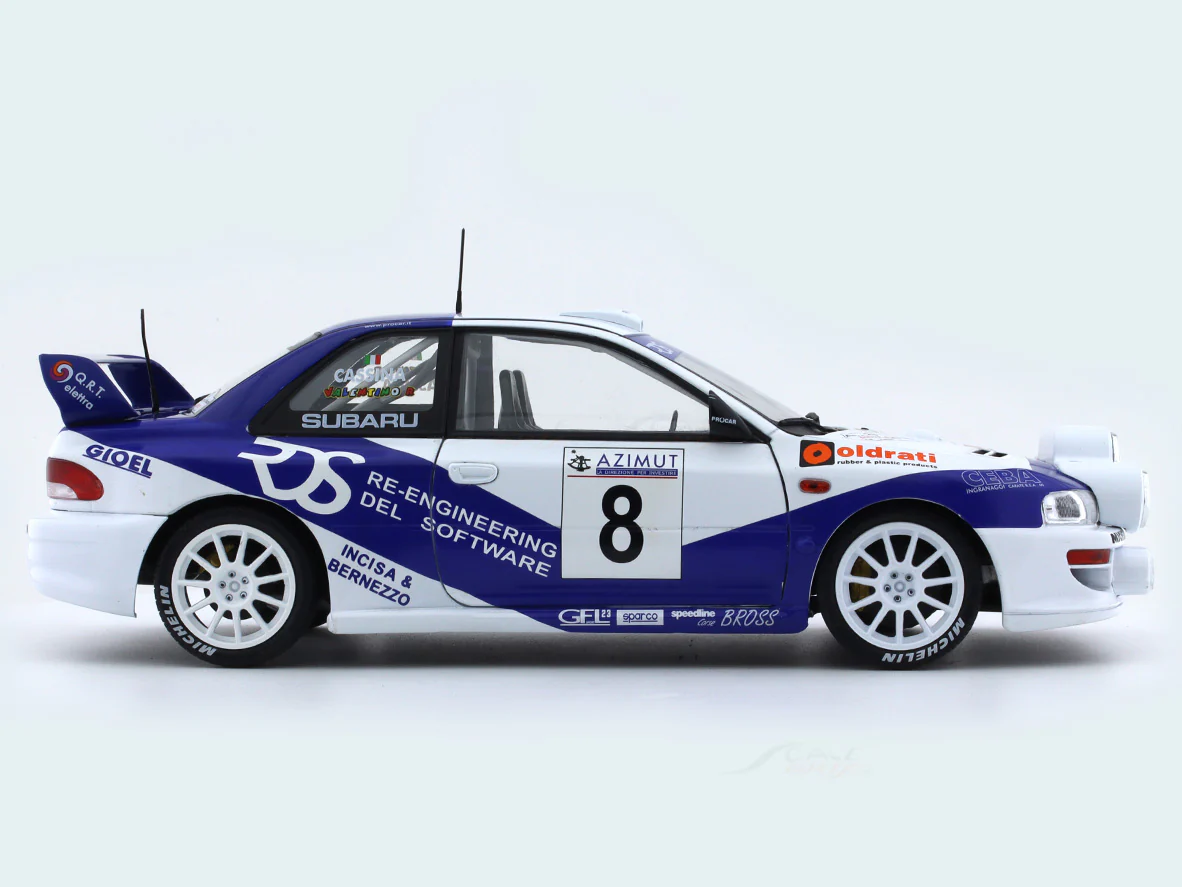 2000 Subaru Impreza S5 Night Version 1:18 Solido diecast scale model car collectible - Image 5
