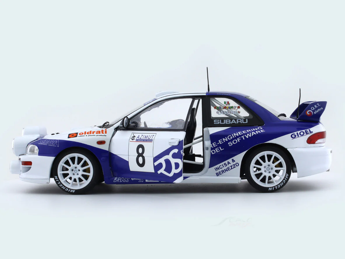 2000 Subaru Impreza S5 Night Version 1:18 Solido diecast scale model car collectible - Image 8