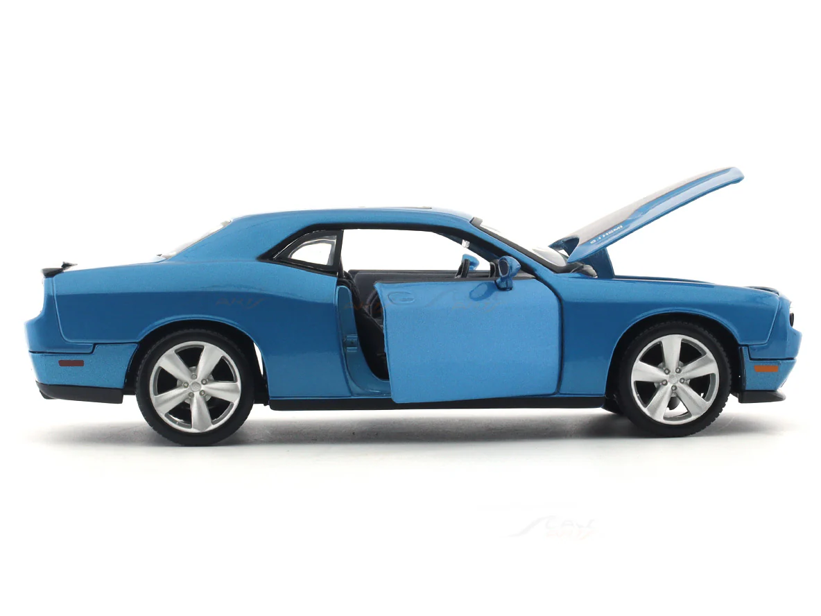 2008 Dodge Challenger SRT8 blue 1:24 Maisto licensed diecast Scale Model car - Image 12