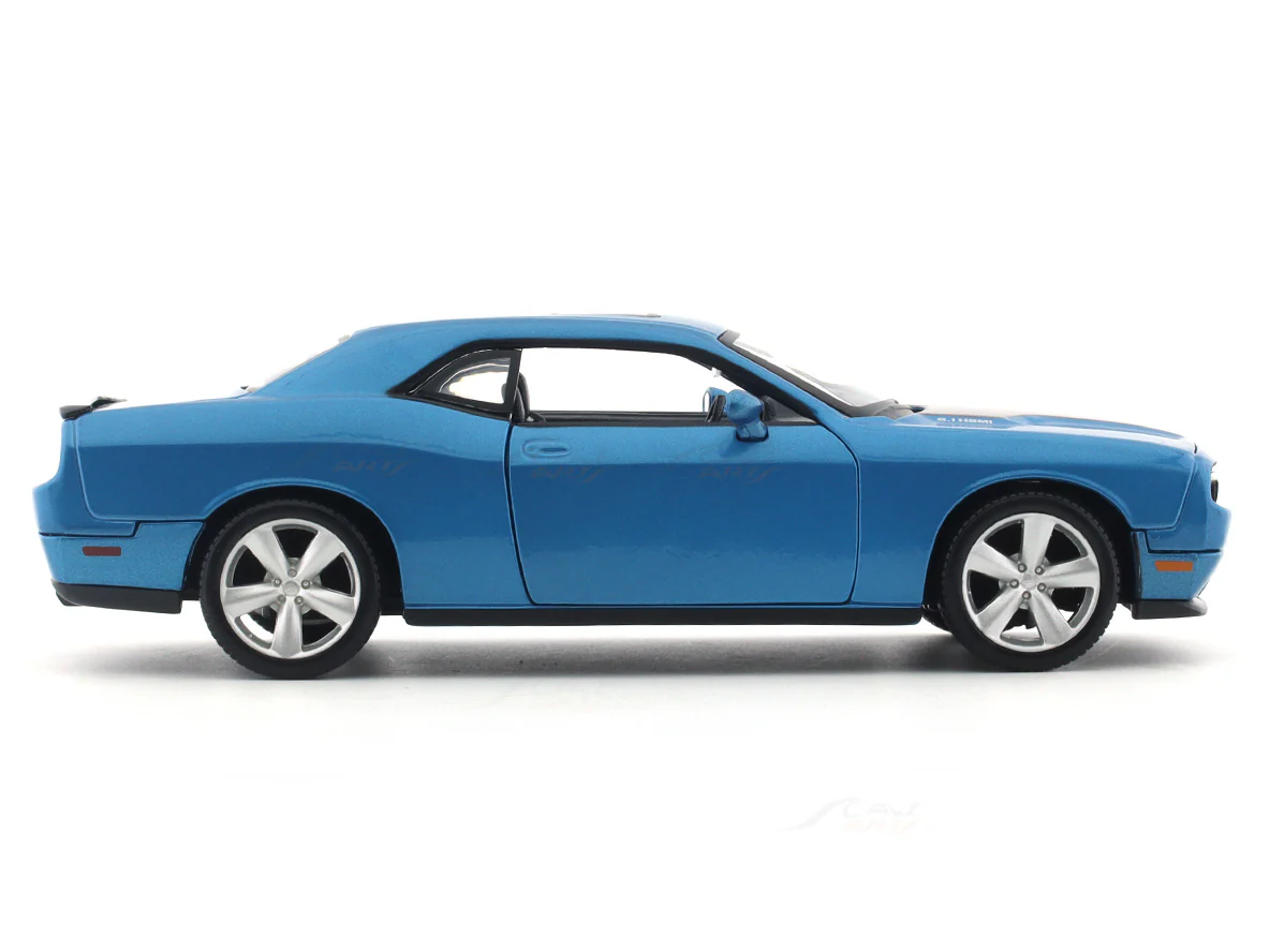 2008 Dodge Challenger SRT8 blue 1:24 Maisto licensed diecast Scale Model car - Image 5