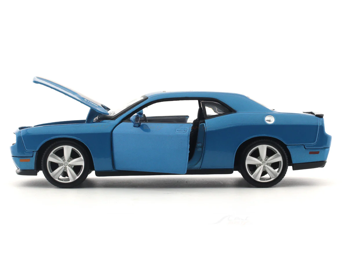 2008 Dodge Challenger SRT8 blue 1:24 Maisto licensed diecast Scale Model car - Image 9