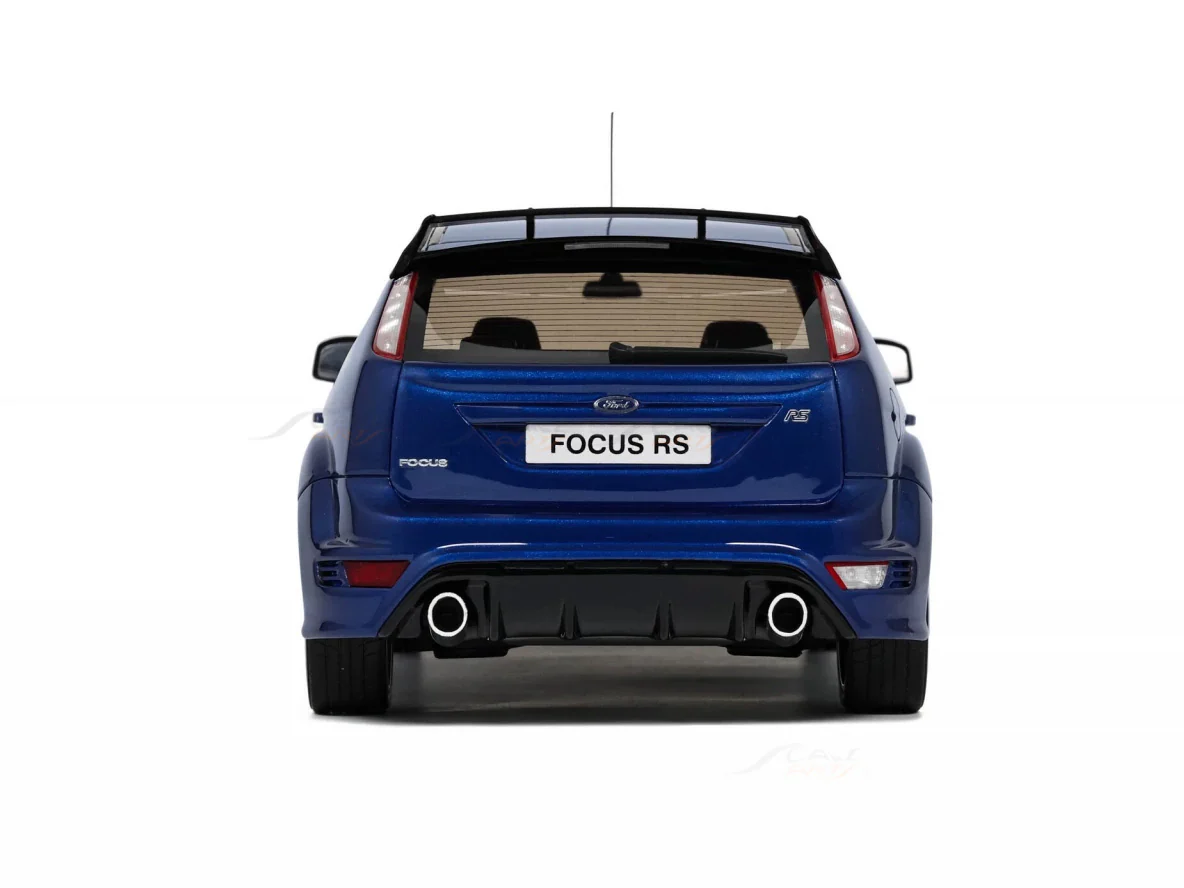2009 Ford Focus RS Mk2 Performance Blue 1:18 OttOmobile Licensed Resin Scale Model Car Collectible - Image 4