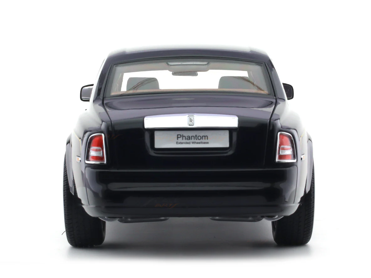 2012 Rolls-Royce Phantom EWB black 1:18 Kyosho licensed diecast scale model car collectible - Image 15