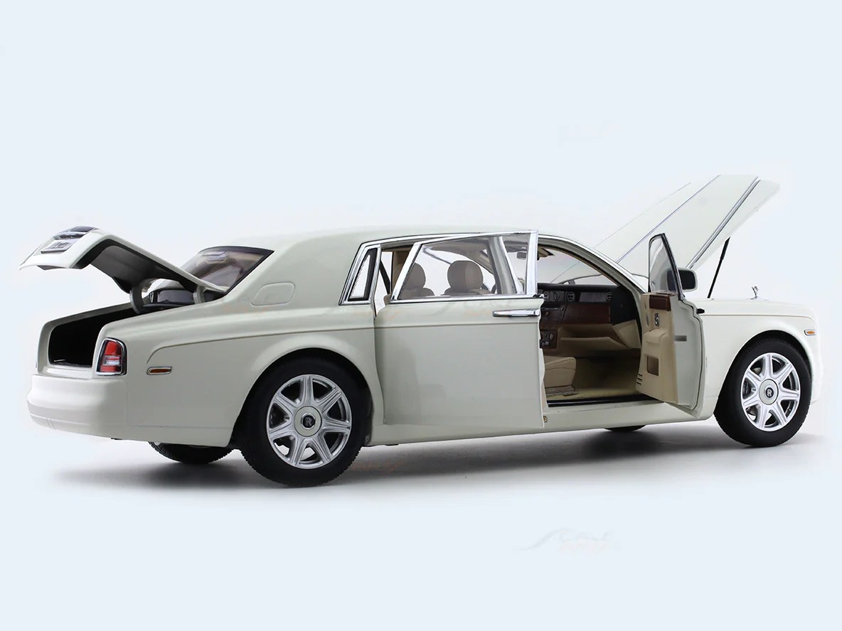 2012 Rolls-Royce Phantom EWB white 1:18 Kyosho diecast scale model car collectible - Image 12