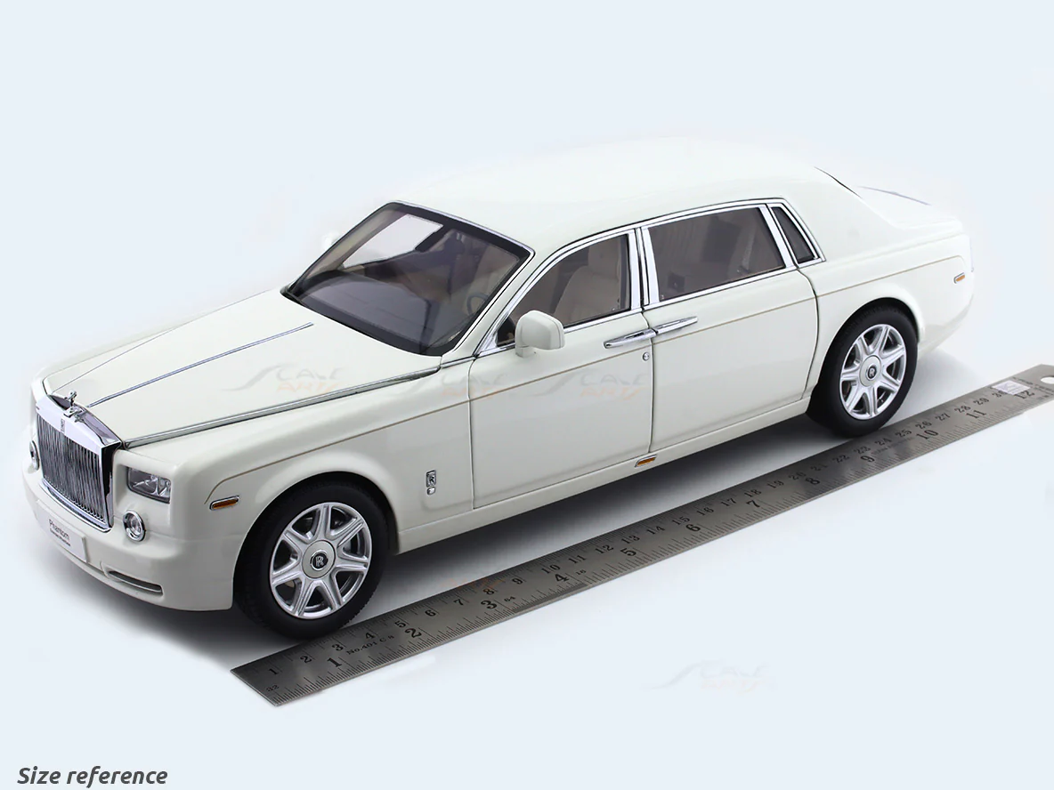 2012 Rolls-Royce Phantom EWB white 1:18 Kyosho diecast scale model car collectible - Image 27