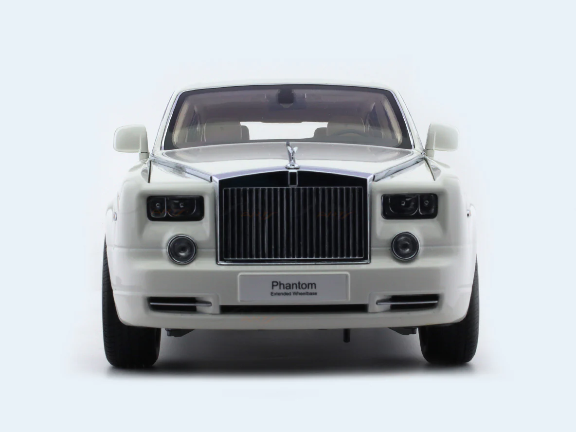 2012 Rolls-Royce Phantom EWB white 1:18 Kyosho diecast scale model car collectible - Image 7