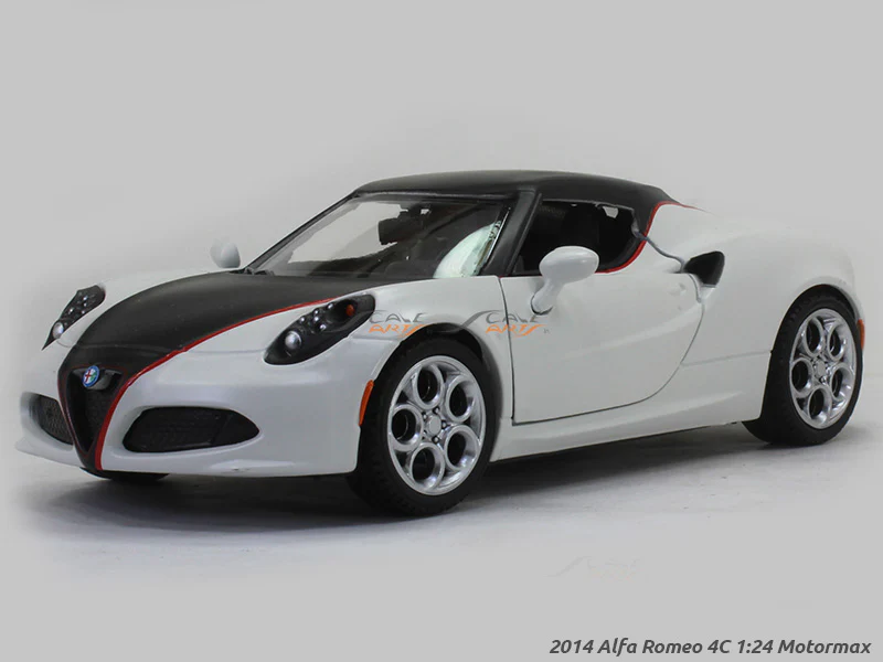2014 Alfa Romeo 4C 1:24 Motormax diecast scale model car