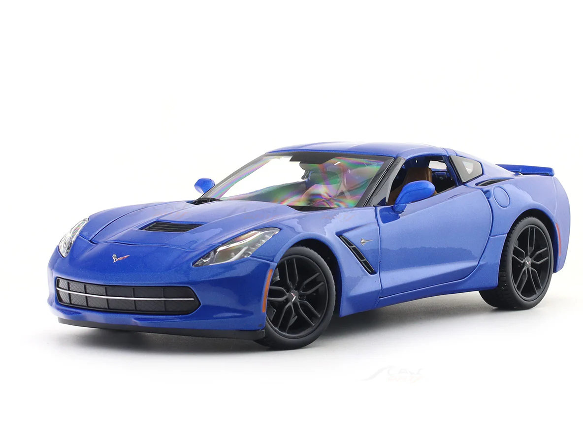 2014 Chevrolet Corvette Stingray 1:18 Maisto Licensed Diecast Scale Model | Collectible Car Replica - Image 7