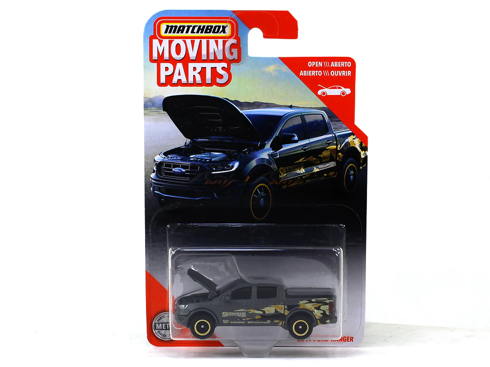 2019 Ford Ranger 1:64 Matchbox collectible scale model car