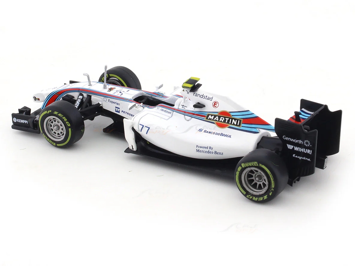 2014 Williams FW36 77 Valtteri Bottas 1:43 Formula 1 diecast scale model car collectible - Image 8