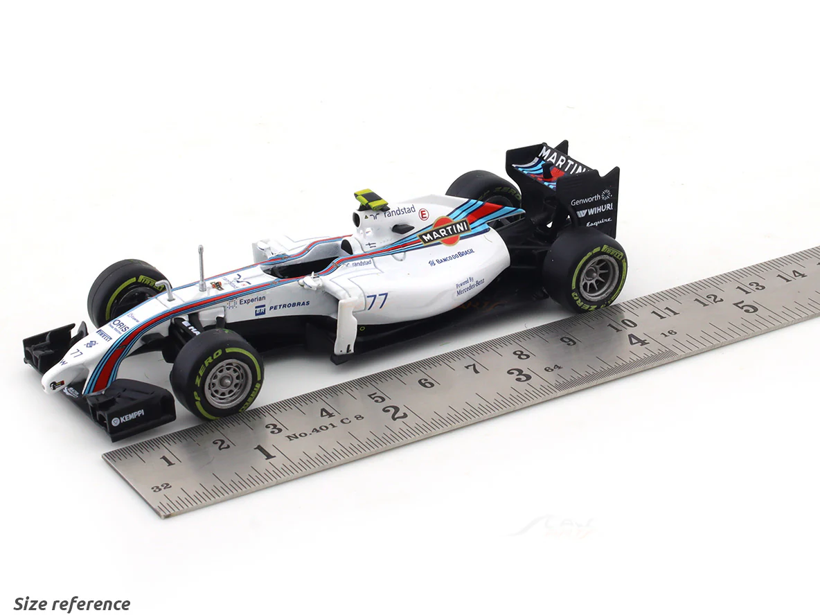 2014 Williams FW36 77 Valtteri Bottas 1:43 Formula 1 diecast scale model car collectible - Image 9