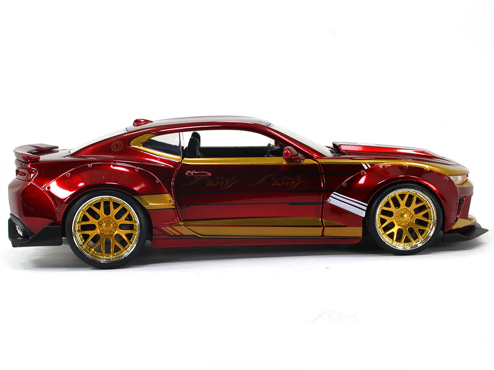 2016 Chevy Camaro SS IronMan 1:24 Jada scale model car - Image 5