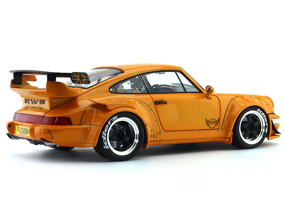 2016 Porsche 911 964 RWB Rauh-Welt Hibiki 1:18 Solido diecast scale model - Image 4