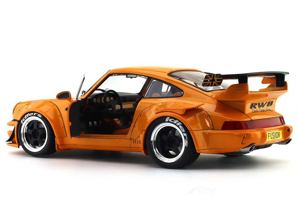 2016 Porsche 911 964 RWB Rauh-Welt Hibiki 1:18 Solido diecast scale model - Image 9