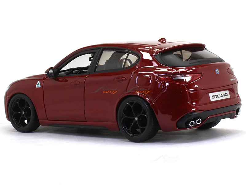 2017 Alfa Romeo Stelvio 1:24 Bburago diecast Scale Model car - Image 3