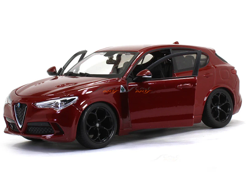 2017 Alfa Romeo Stelvio 1:24 Bburago diecast Scale Model car - Image 4