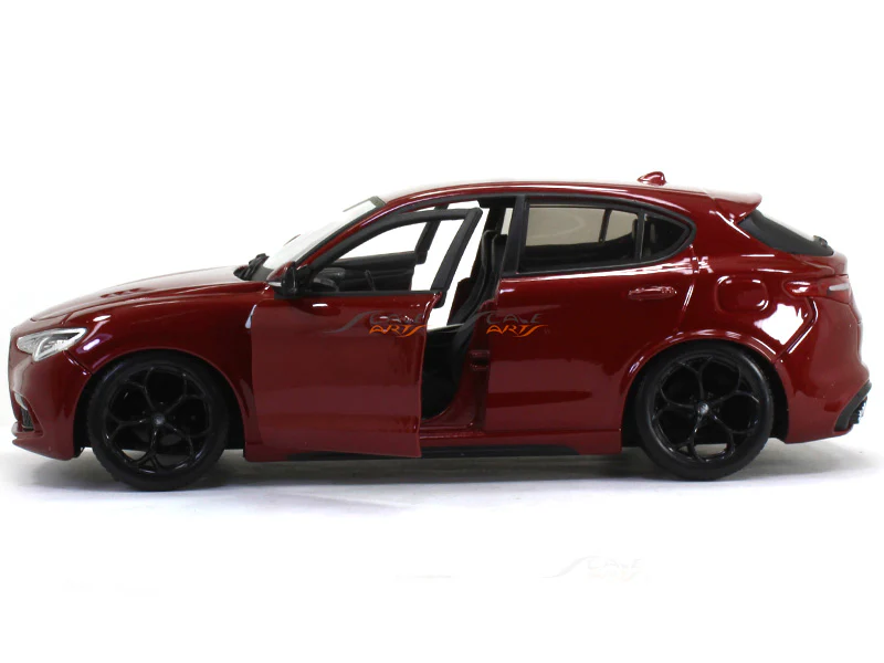 2017 Alfa Romeo Stelvio 1:24 Bburago diecast Scale Model car - Image 5