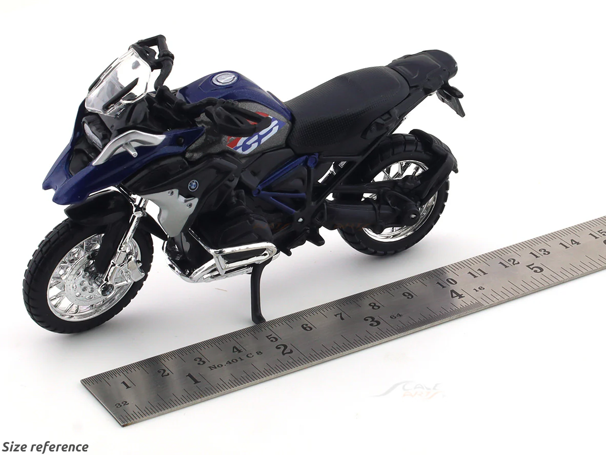 2017 BMW R1200 GS 1:18 Maisto diecast scale model bike - Image 7