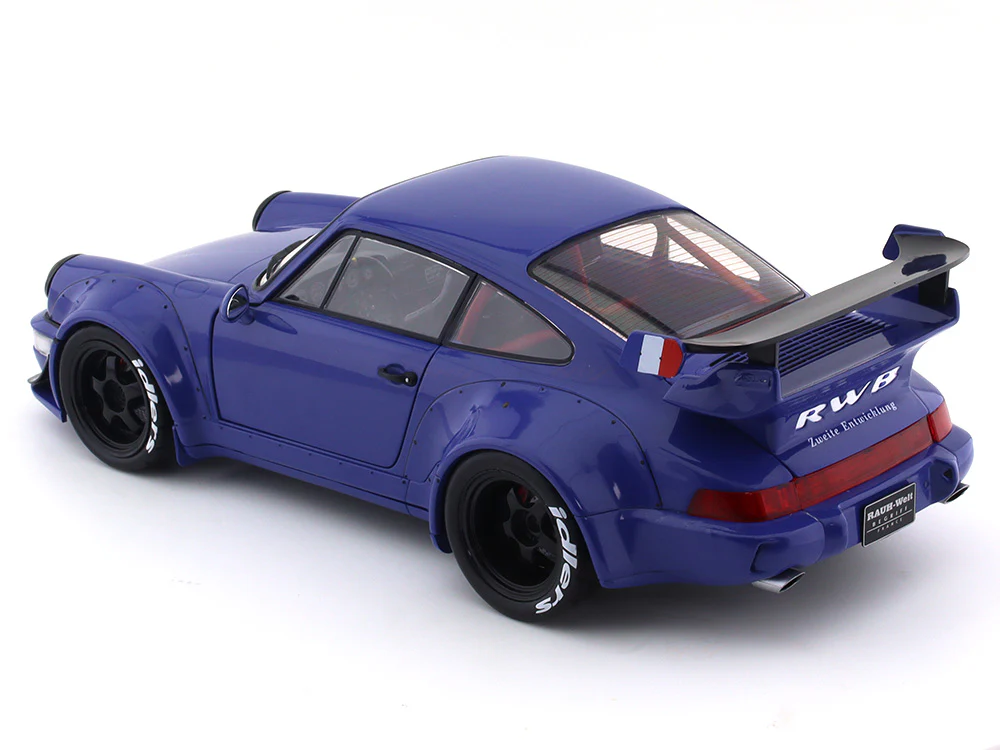 2017 Porsche 911 RWB Champagne 1:18 Solido diecast Scale Model collectible - Image 14