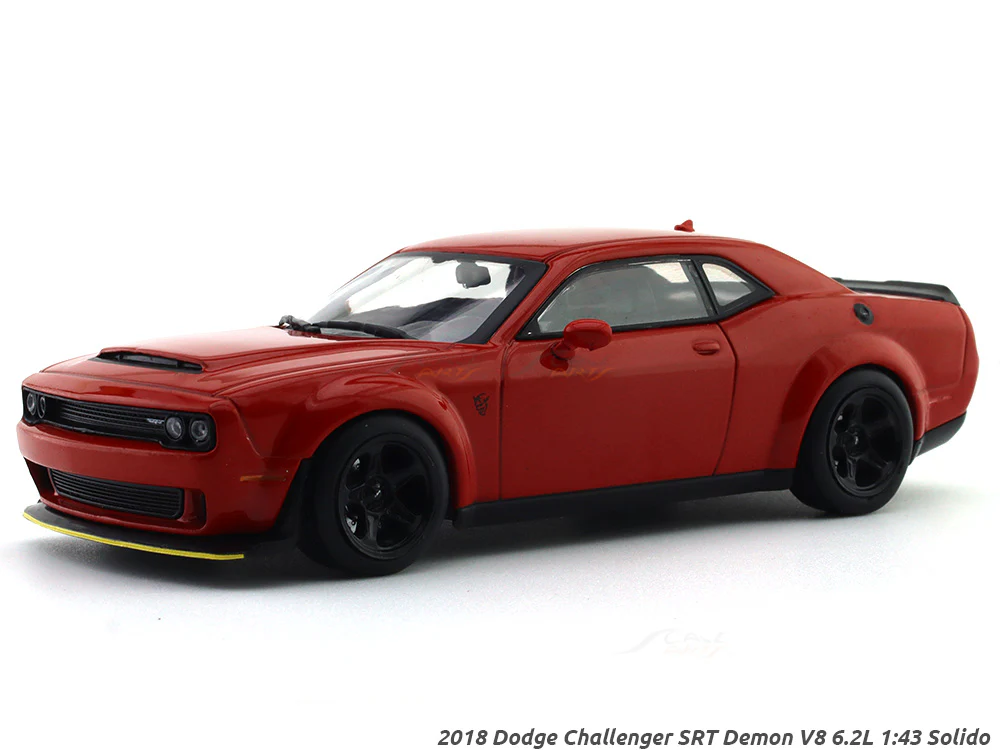 2018 Dodge Challenger SRT Demon V8 6.2L 1:43 Solido diecast scale model car