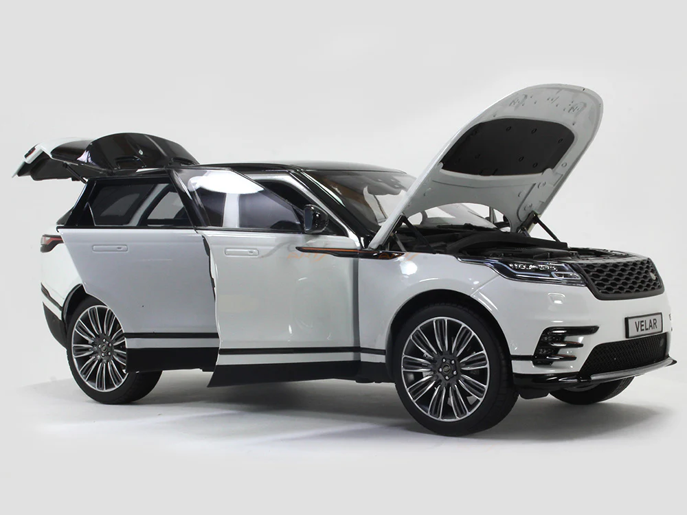 2018 Land Rover Range Rover Velar First Edition white 1:18 LCD models diecast scale car - Image 12