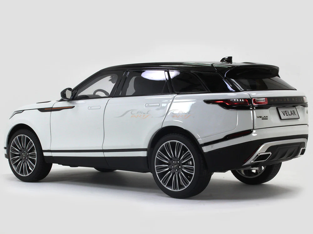 2018 Land Rover Range Rover Velar First Edition white 1:18 LCD models diecast scale car - Image 3