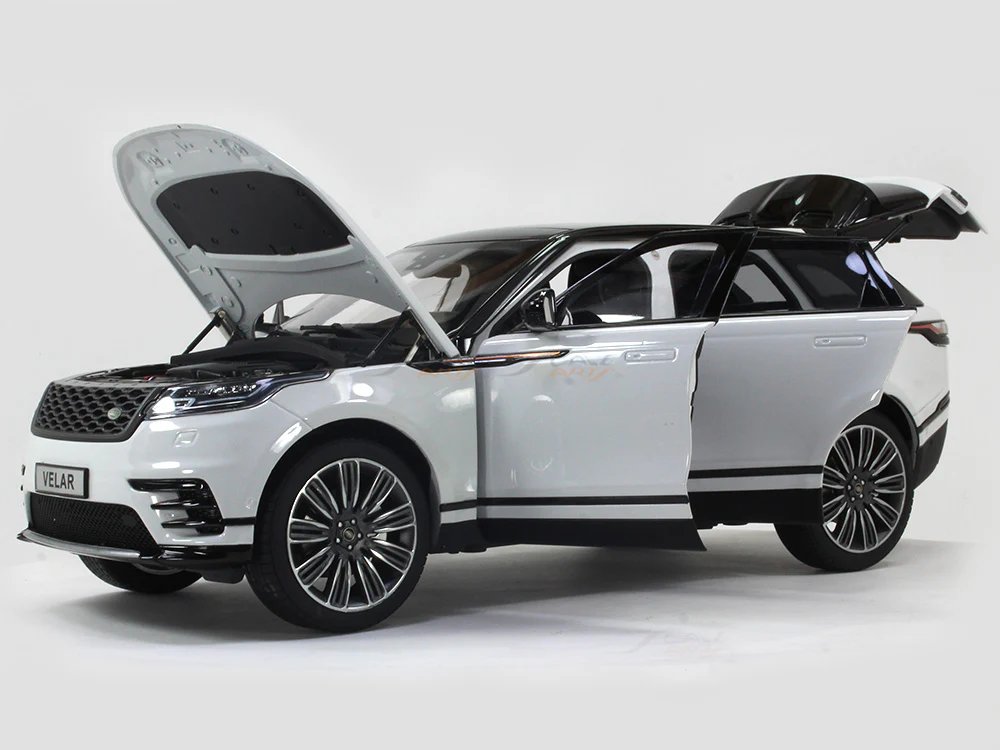 2018 Land Rover Range Rover Velar First Edition white 1:18 LCD models diecast scale car - Image 7