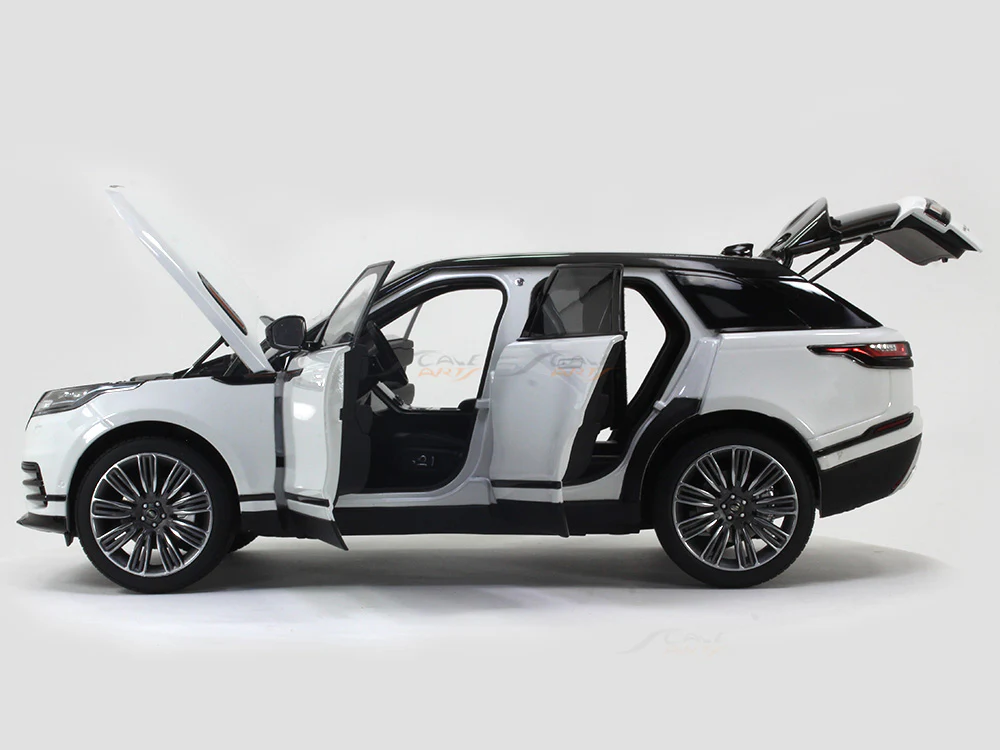 2018 Land Rover Range Rover Velar First Edition white 1:18 LCD models diecast scale car - Image 8