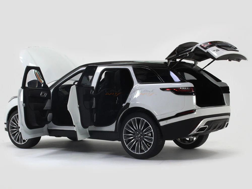 2018 Land Rover Range Rover Velar First Edition white 1:18 LCD models diecast scale car - Image 9