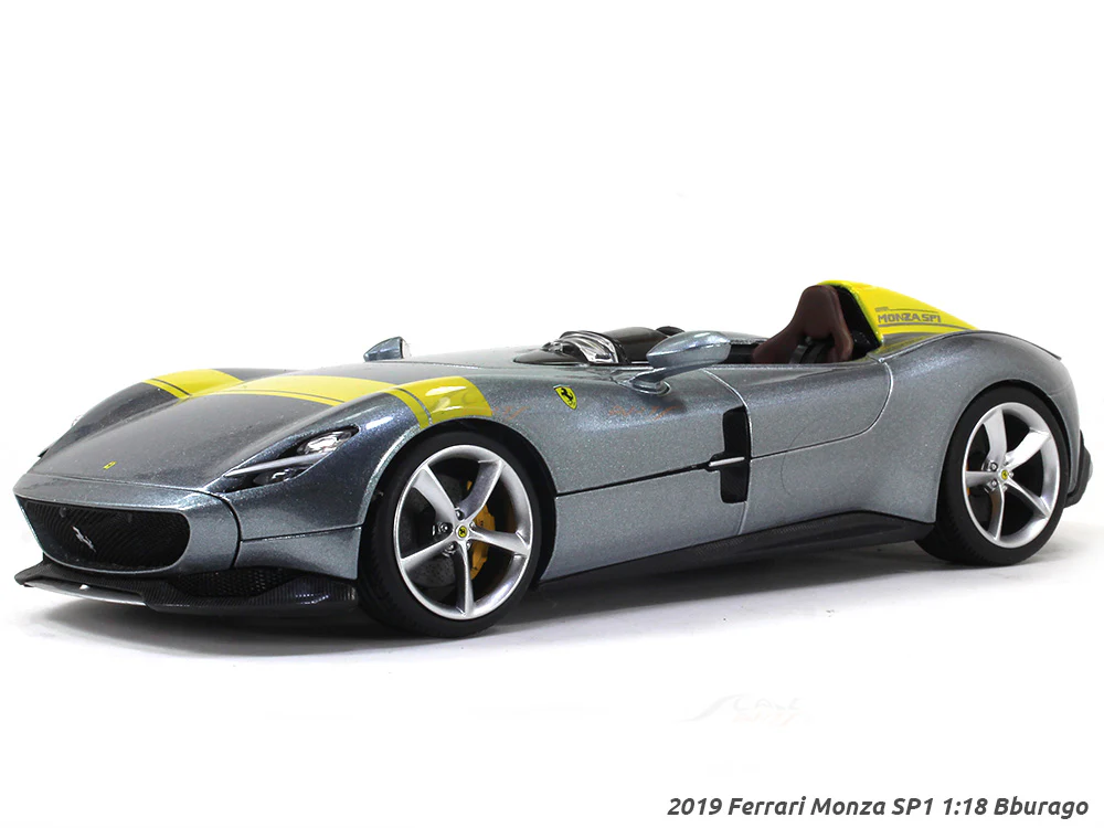 2019 Ferrari Monza SP1 1:18 Bburago diecast Scale Model car