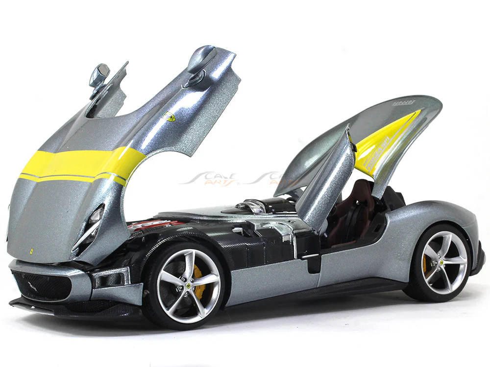 2019 Ferrari Monza SP1 1:18 Bburago diecast Scale Model car - Image 7