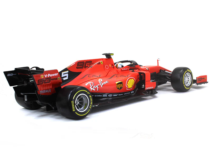 2019 Ferrari SF90 #5 F1 Sebastian Vettel 1:18 Bburago diecast Scale Model car - Image 4