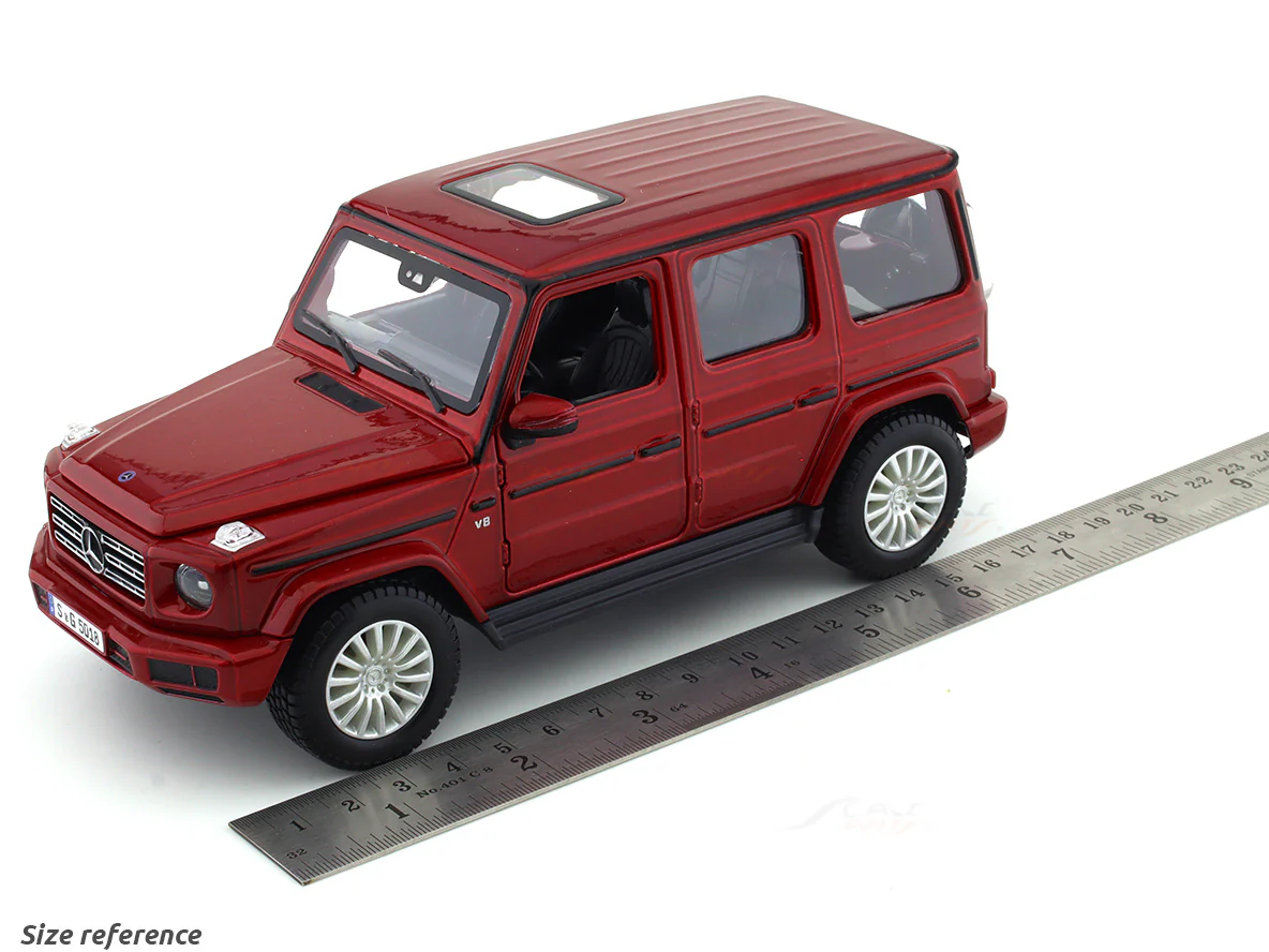 2019 Mercedes-Benz G Class red 1:25 Maisto licensed diecast Scale Model car - Image 12