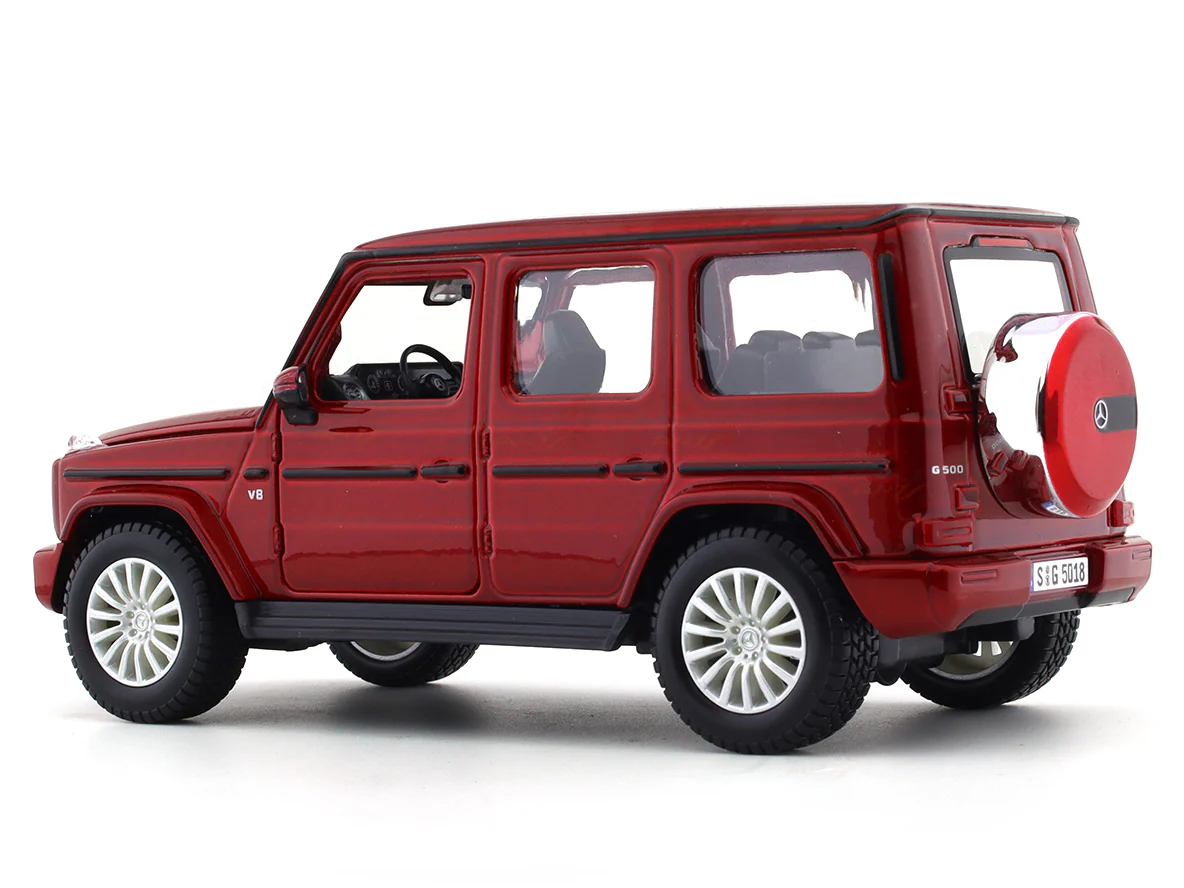 2019 Mercedes-Benz G Class red 1:25 Maisto licensed diecast Scale Model car - Image 3